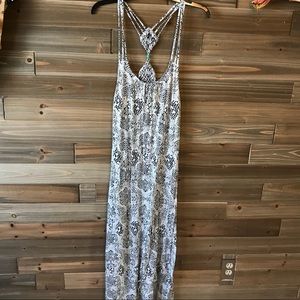 Long cotton summer dress